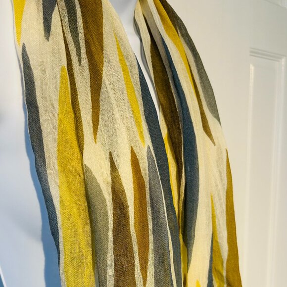 Lightweight tasseled scarf from Coldwater Creek - Picture 2 of 6